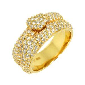 Ponte Vecchio Diamond 1.56ct Heart Ring 18K YG 750 6(US) 90282344